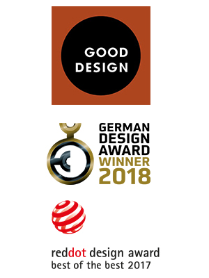 German Design Award 2018, Red Dot Award Best of the Best 2017